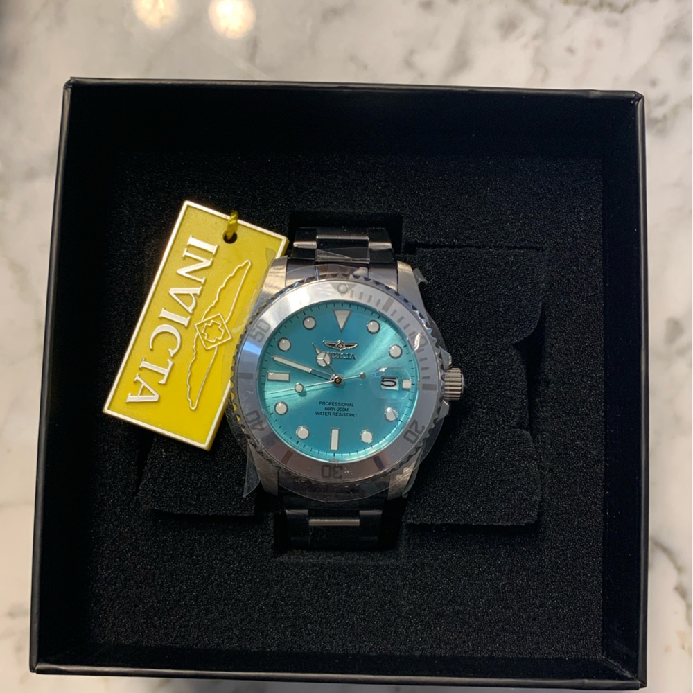 Invicta women’s Silver and Blue Watch - Picture 1 of 4
